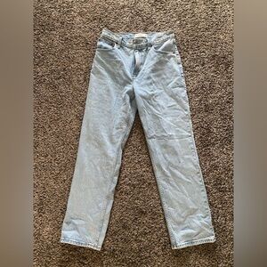 Abercrombie 90’s ultra high rise jeans